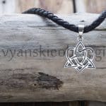 Кельтский узел любви серебро 925, кулон для двоих, Мастерская Ярило